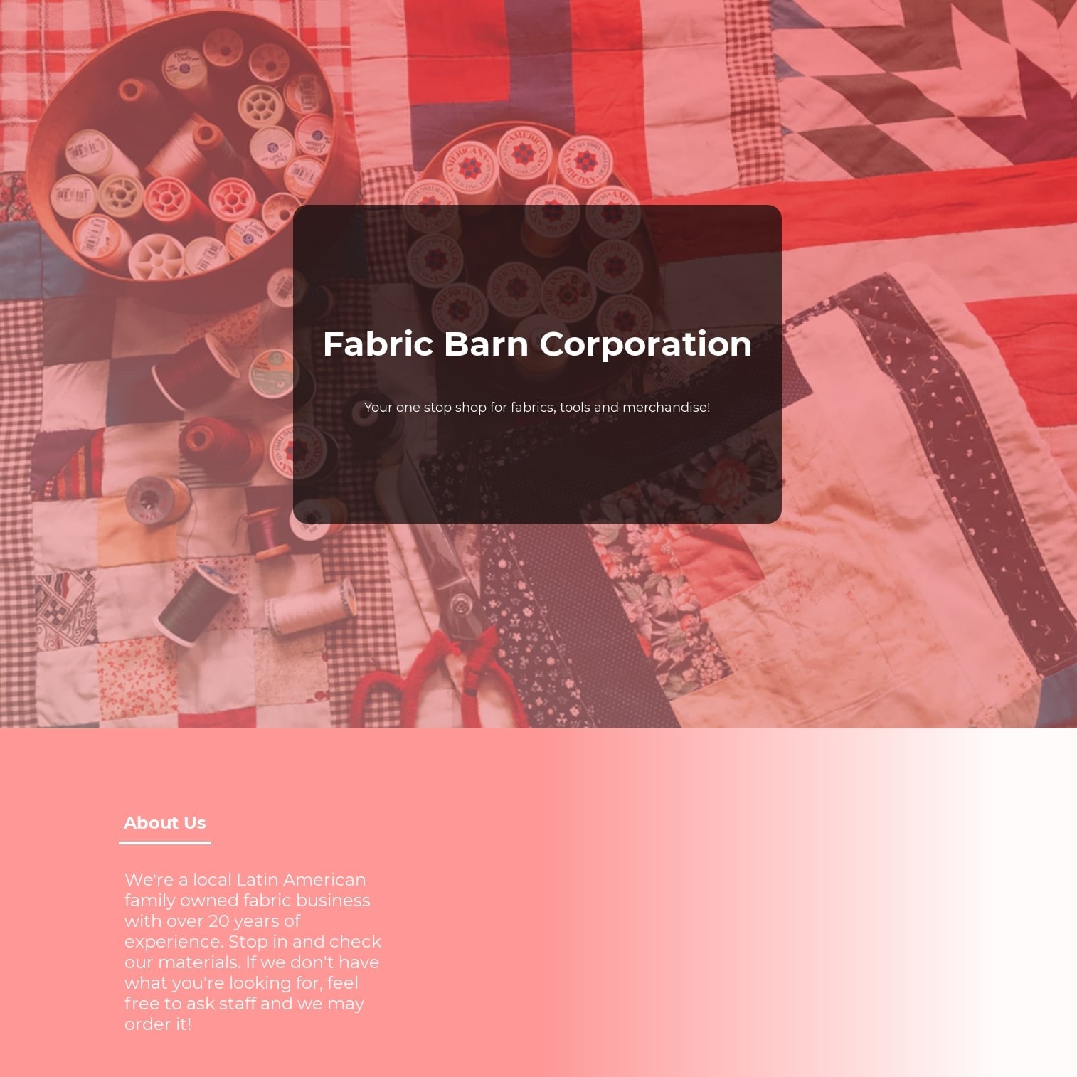 Fabric Barn Website